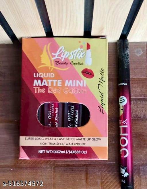     			Nexa Fair Tone Multi Glossy Long Lasting Liquid Lipstick ( Pack of 1 )