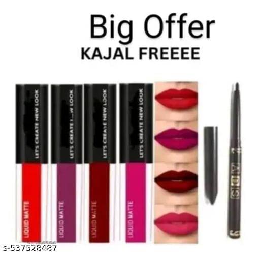     			Nexa Fair Tone Multi Glossy Long Lasting Liquid Lipstick ( Pack of 1 )