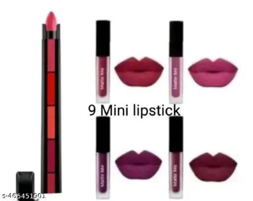     			Nexa Fair Tone Multi Glossy Long Lasting Liquid Lipstick ( Pack of 1 )