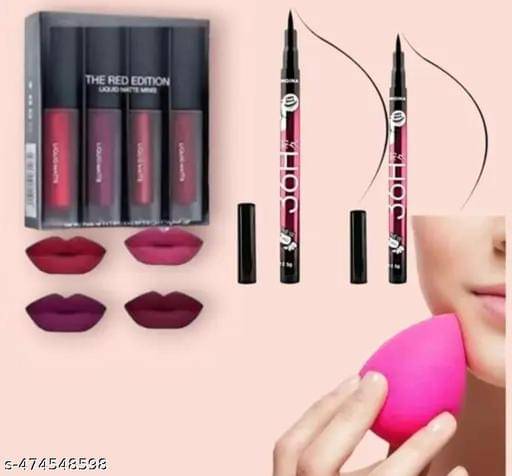     			Nexa Fair Tone Multi Glossy Long Lasting Liquid Lipstick ( Pack of 1 )