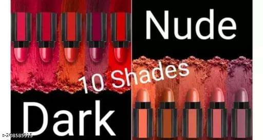     			Nexa Fair Tone Multi Glossy Long Lasting Liquid Lipstick ( Pack of 1 )
