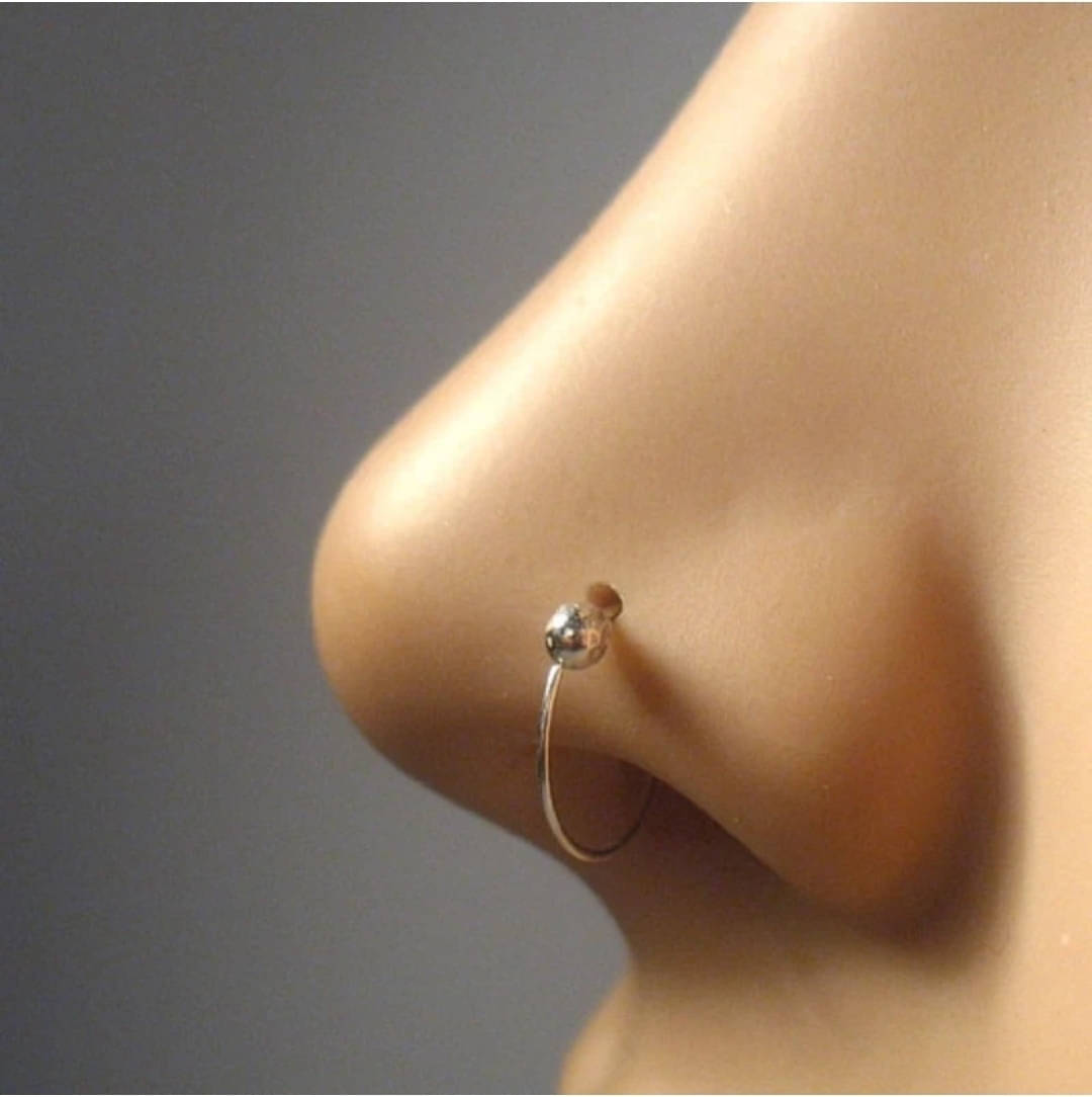 RENU CREATION Beads Gold-plated Plated Metal, Alloy, Brass, Tungsten Nose Stud ()     			RENU CREATION Beads Gold-plated Plated Metal, Alloy, Brass, Tungsten Nose Stud ()