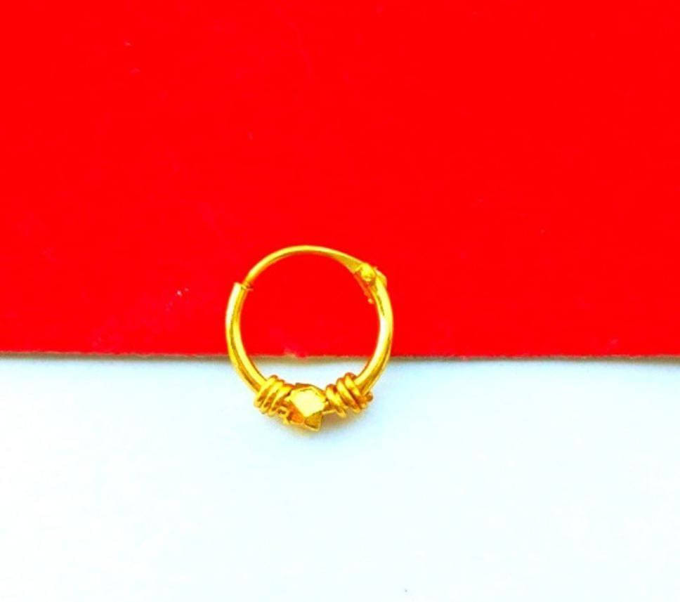     			RENU CREATION Diamond Brass Nose Ring ()