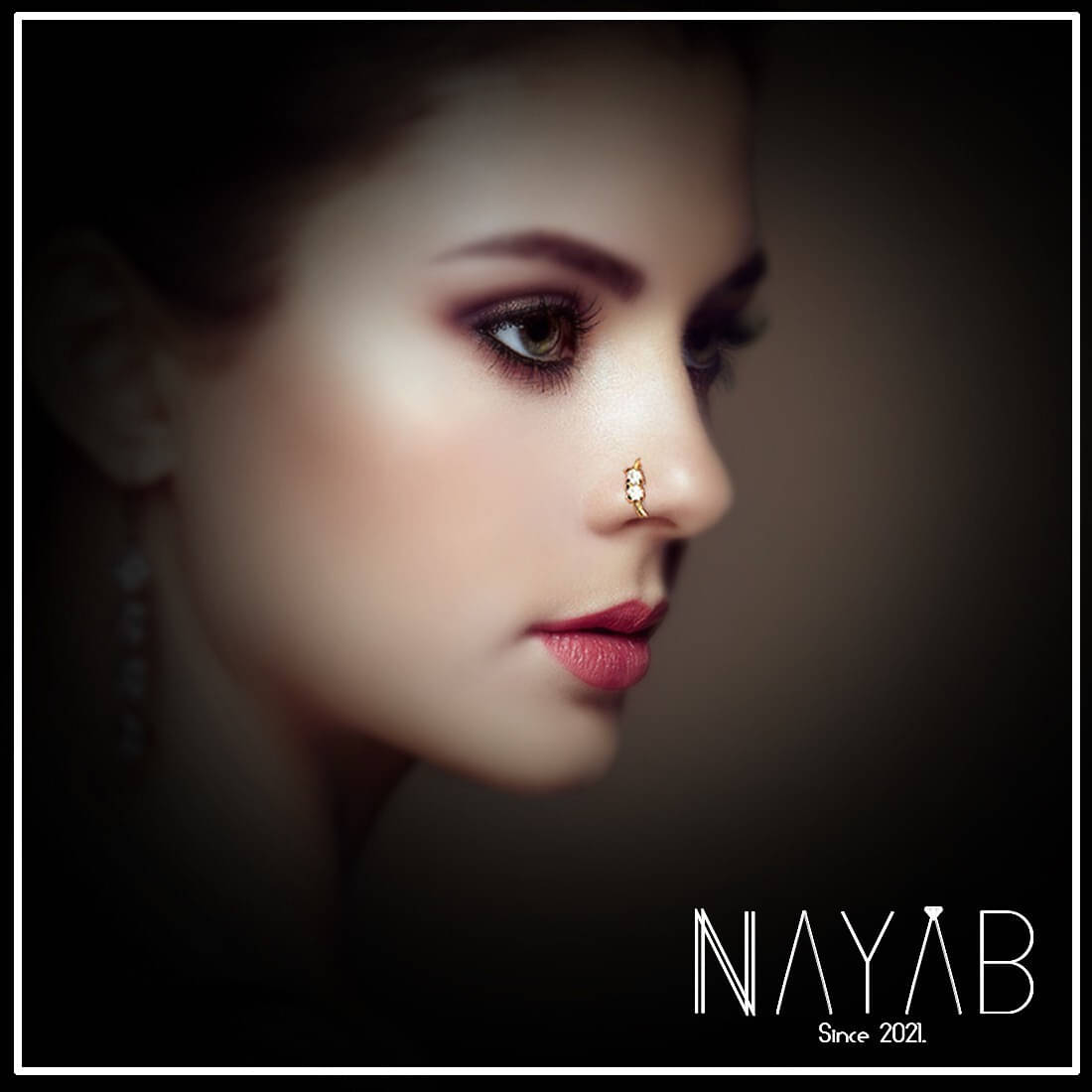 RENU CREATION Diamond Gold-plated Plated Alloy Nose Stud () RENU CREATION Diamond Gold-plated Plated Alloy Nose Stud ()