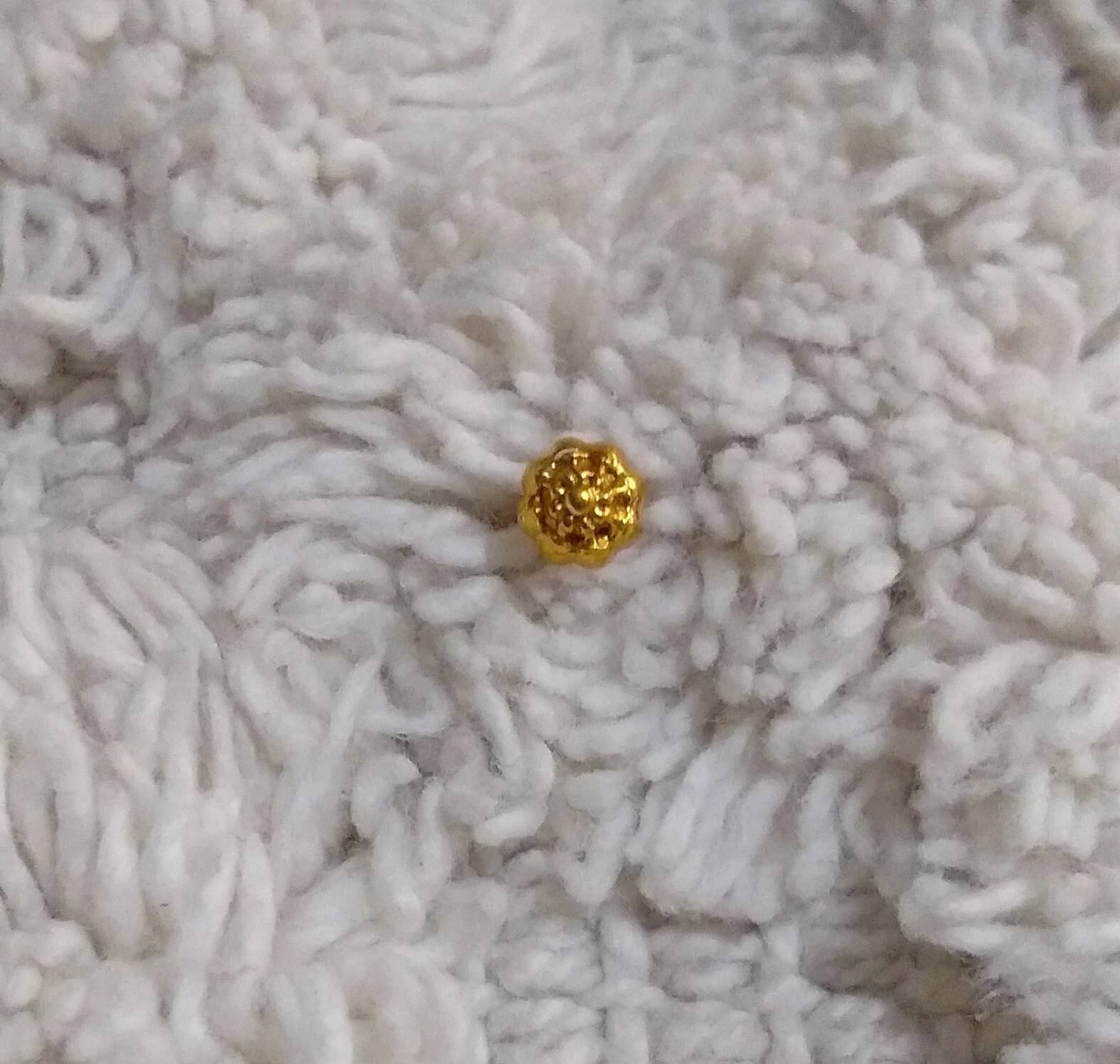 RENU CREATION Gold-plated Plated Brass, Metal, Alloy, Stone Nose Stud (Pack of 4) RENU CREATION Gold-plated Plated Brass, Metal, Alloy, Stone Nose Stud (Pack of 4)