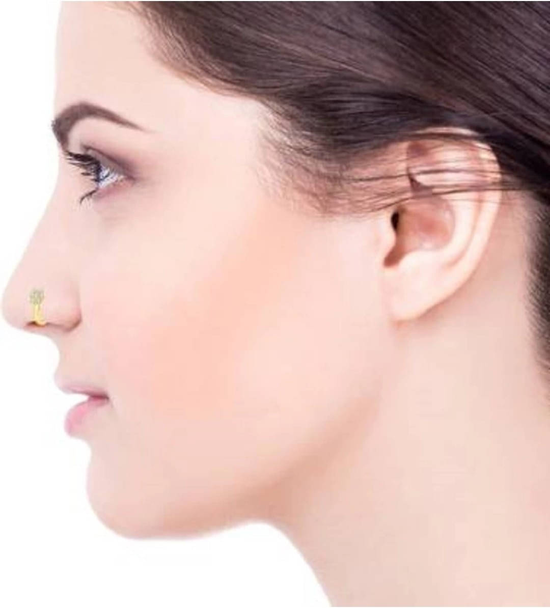 RENU CREATION Gold-plated Plated Metal, Alloy, Brass, Tungsten Nose Stud (Pack of 3) RENU CREATION Gold-plated Plated Metal, Alloy, Brass, Tungsten Nose Stud (Pack of 3)
