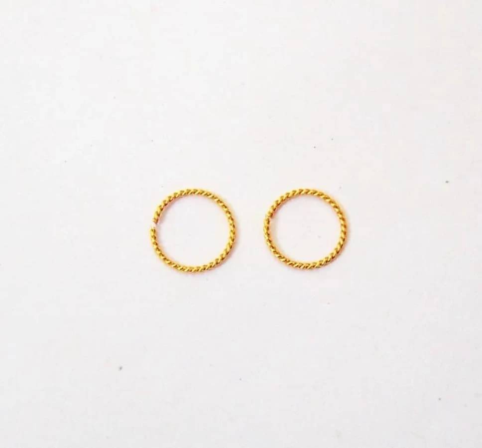 Renu Creations Beads Silver Plated Metal, Alloy, Brass, Tungsten Nose Ring () Renu Creations Beads Silver Plated Metal, Alloy, Brass, Tungsten Nose Ring ()