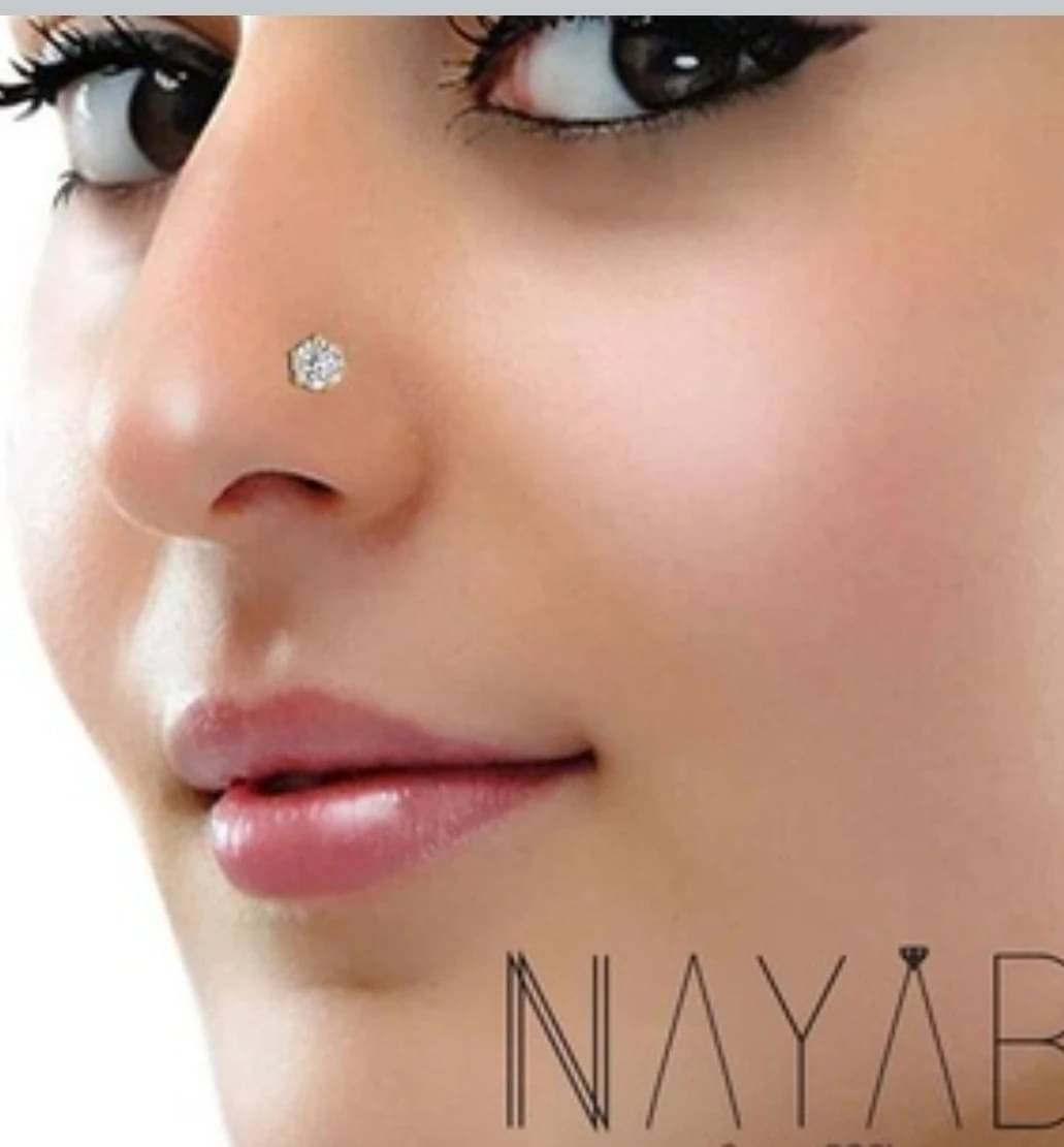 Renu Creations Black Silver Plated Alloy, Brass, Metal Nose Ring (Pack of 2) Renu Creations Black Silver Plated Alloy, Brass, Metal Nose Ring (Pack of 2)
