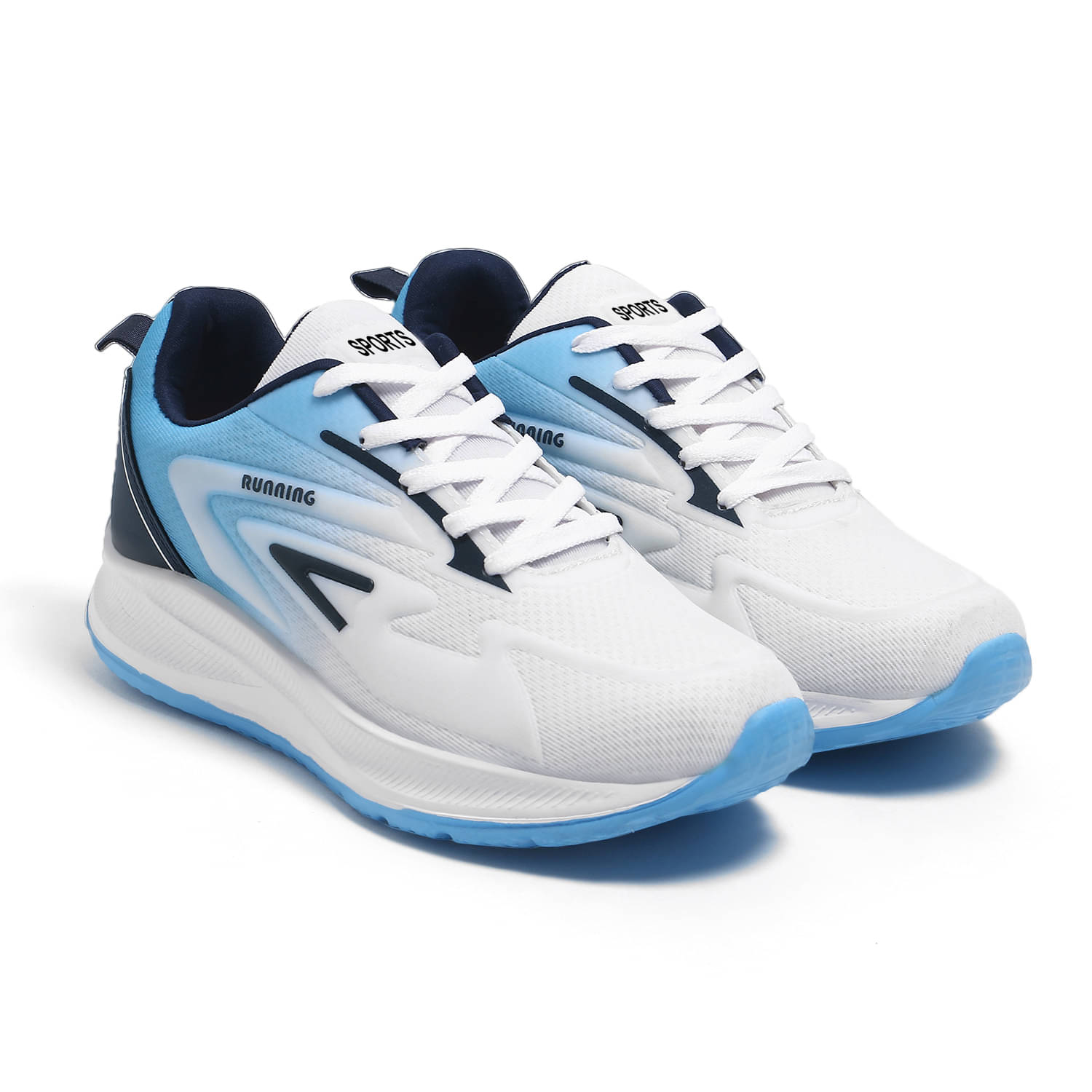 SCHOOZI Kizzer-55 Light Blue Men's Sports Running Shoes SCHOOZI Kizzer-55 Light Blue Men's Sports Running Shoes