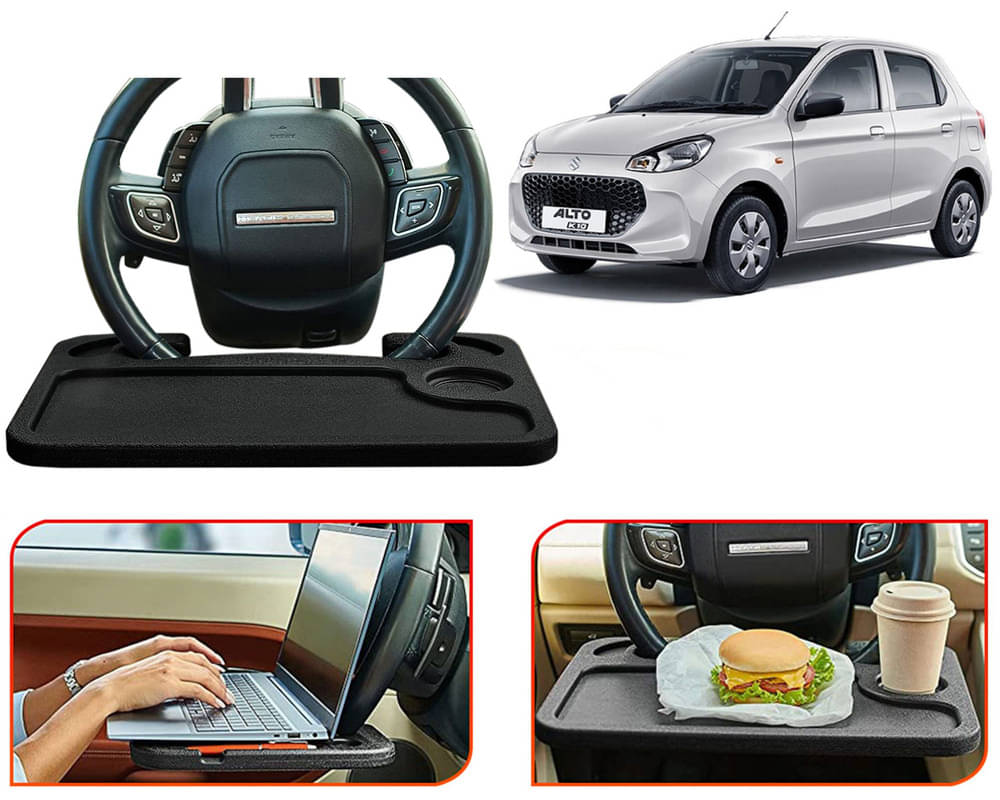 Selifaur Food Tray for Steering Wheel Black Selifaur Food Tray for Steering Wheel Black