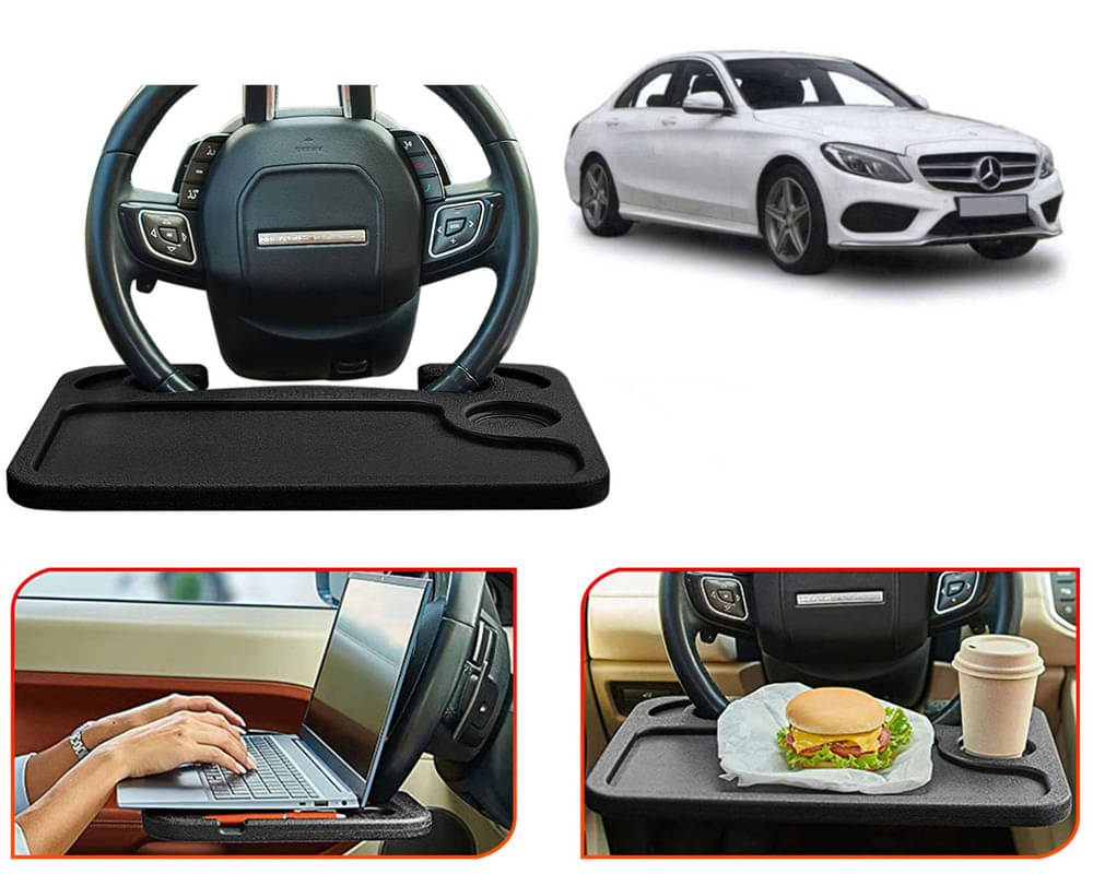 Selifaur Food Tray for Steering Wheel Black Selifaur Food Tray for Steering Wheel Black