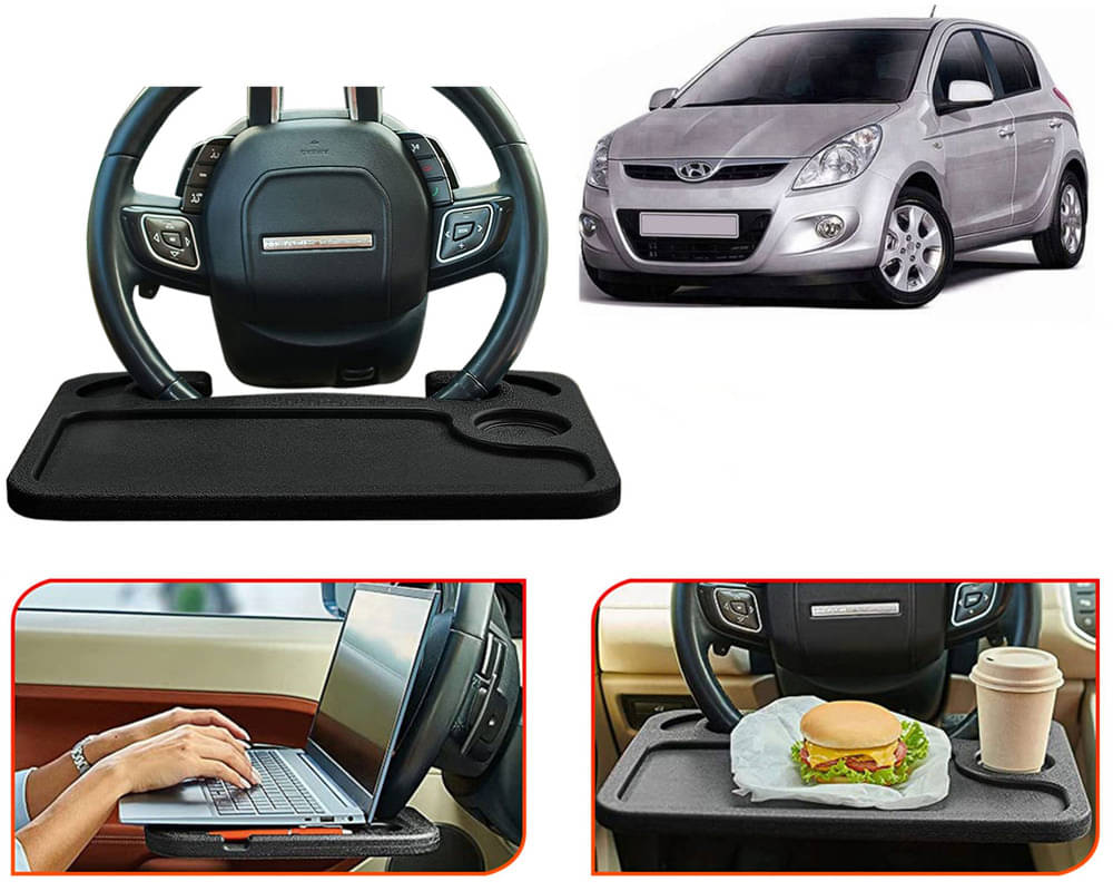 Selifaur Food Tray for Steering Wheel Black Selifaur Food Tray for Steering Wheel Black