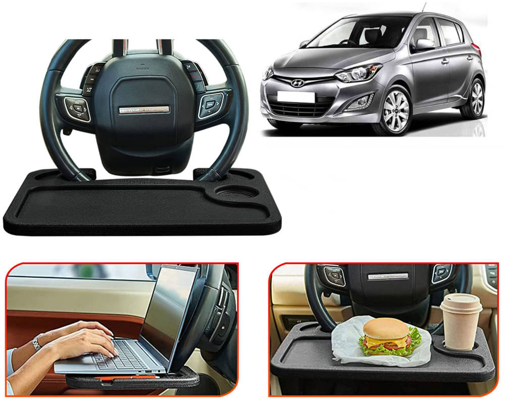 Selifaur Food Tray for Steering Wheel Black Selifaur Food Tray for Steering Wheel Black