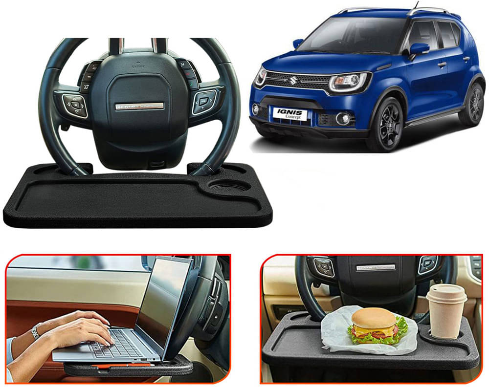 Selifaur Food Tray for Steering Wheel Black Selifaur Food Tray for Steering Wheel Black