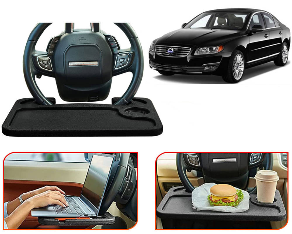     			Selifaur Food Tray for Steering Wheel Black