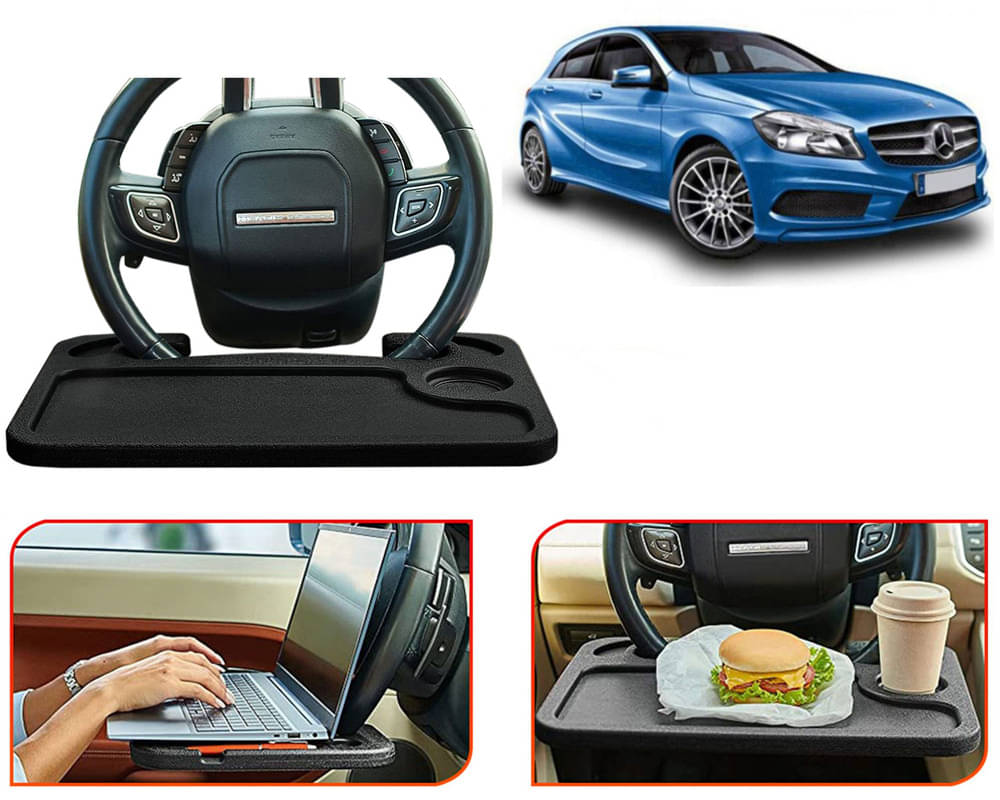 Selifaur Food Tray for Steering Wheel Black Selifaur Food Tray for Steering Wheel Black