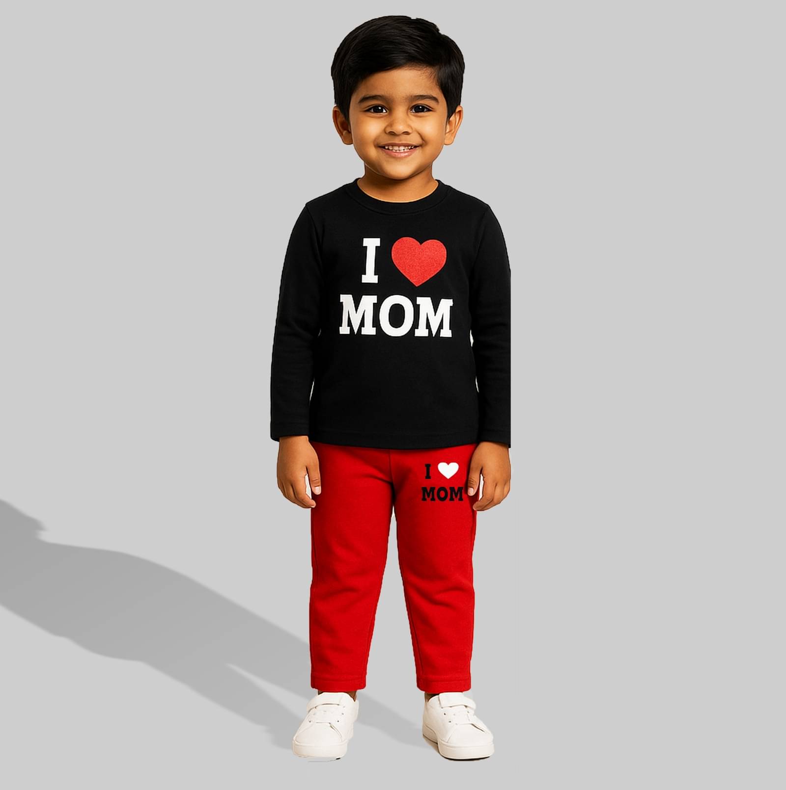 Tarsier Pack of 1 Baby Boys Cotton Blend T-Shirt & Trackpants Set ( Multicolor 1 )     			Tarsier Pack of 1 Baby Boys Cotton Blend T-Shirt & Trackpants Set ( Multicolor 1 )