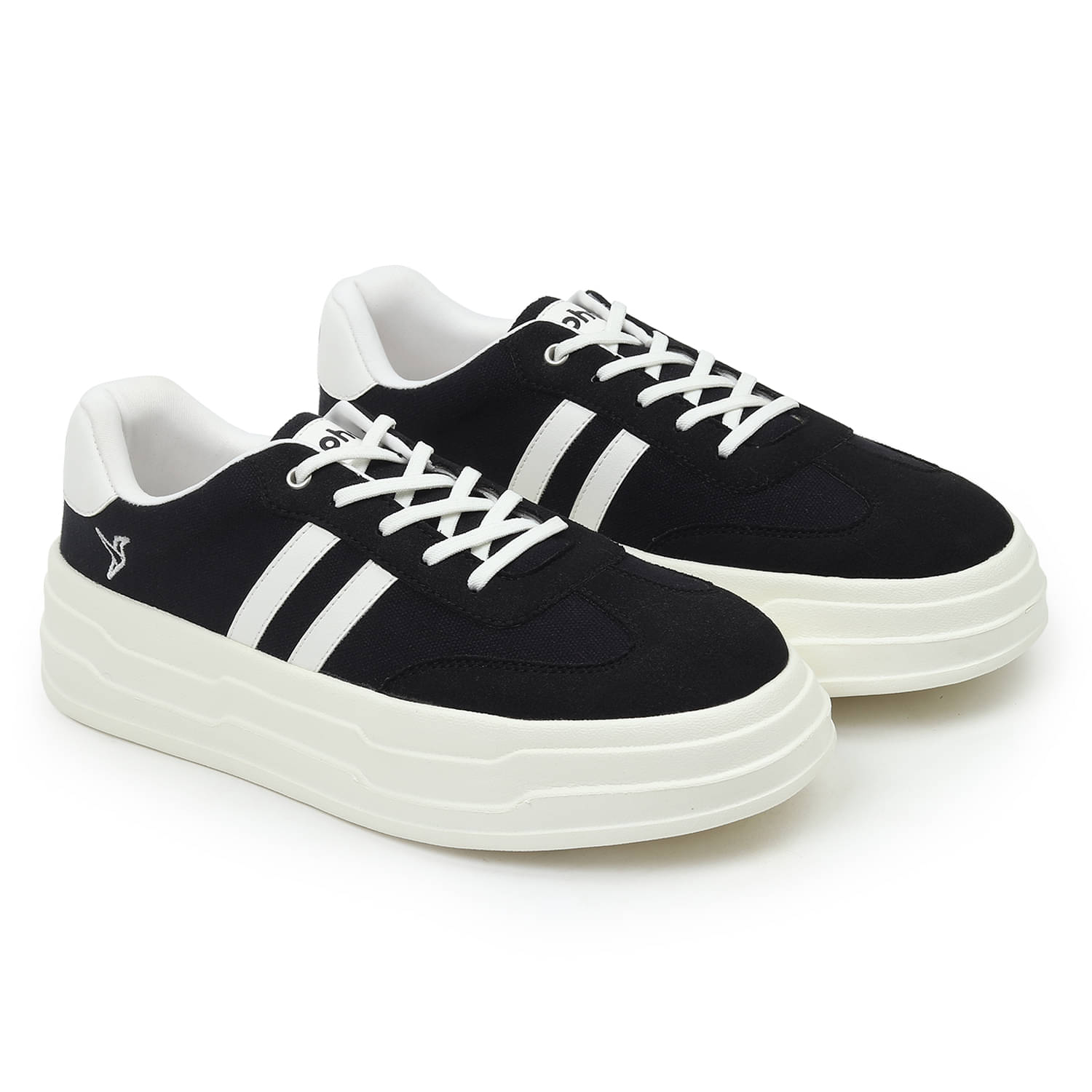     			Yoho Black Women's Sneakers