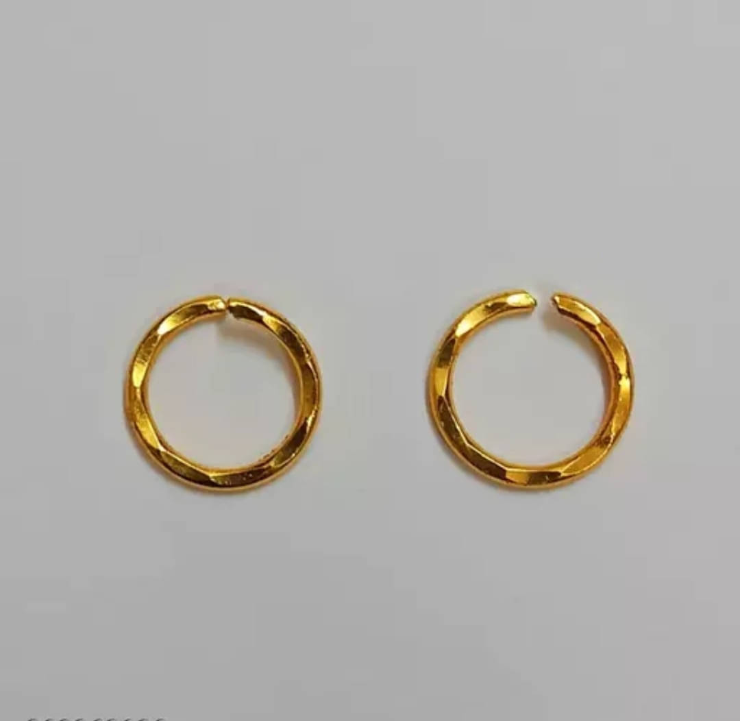     			house of common Cubic Zirconia Gold-plated Plated Brass Nose Stud ()