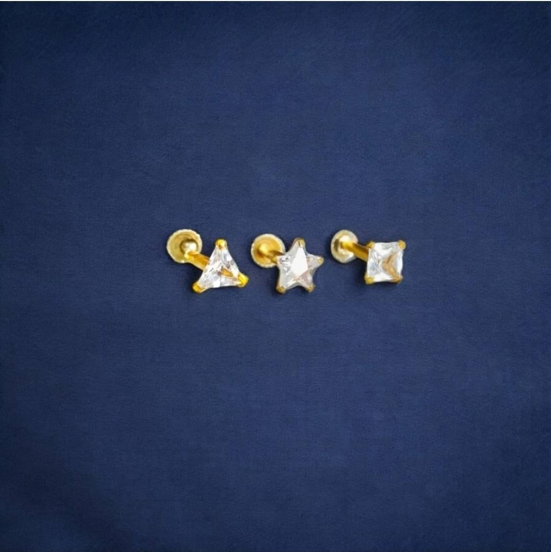 house of common Gold-plated Plated Metal, Alloy, Brass, Tungsten Nose Stud () house of common Gold-plated Plated Metal, Alloy, Brass, Tungsten Nose Stud ()