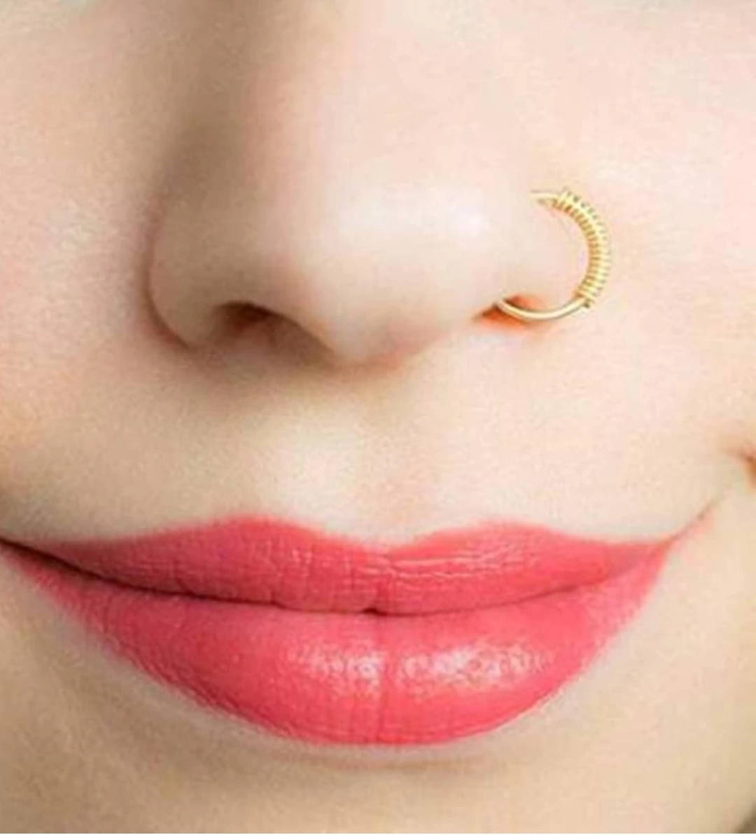     			house of common Gold-plated Plated Metal, Alloy, Brass, Tungsten Nose Stud ()