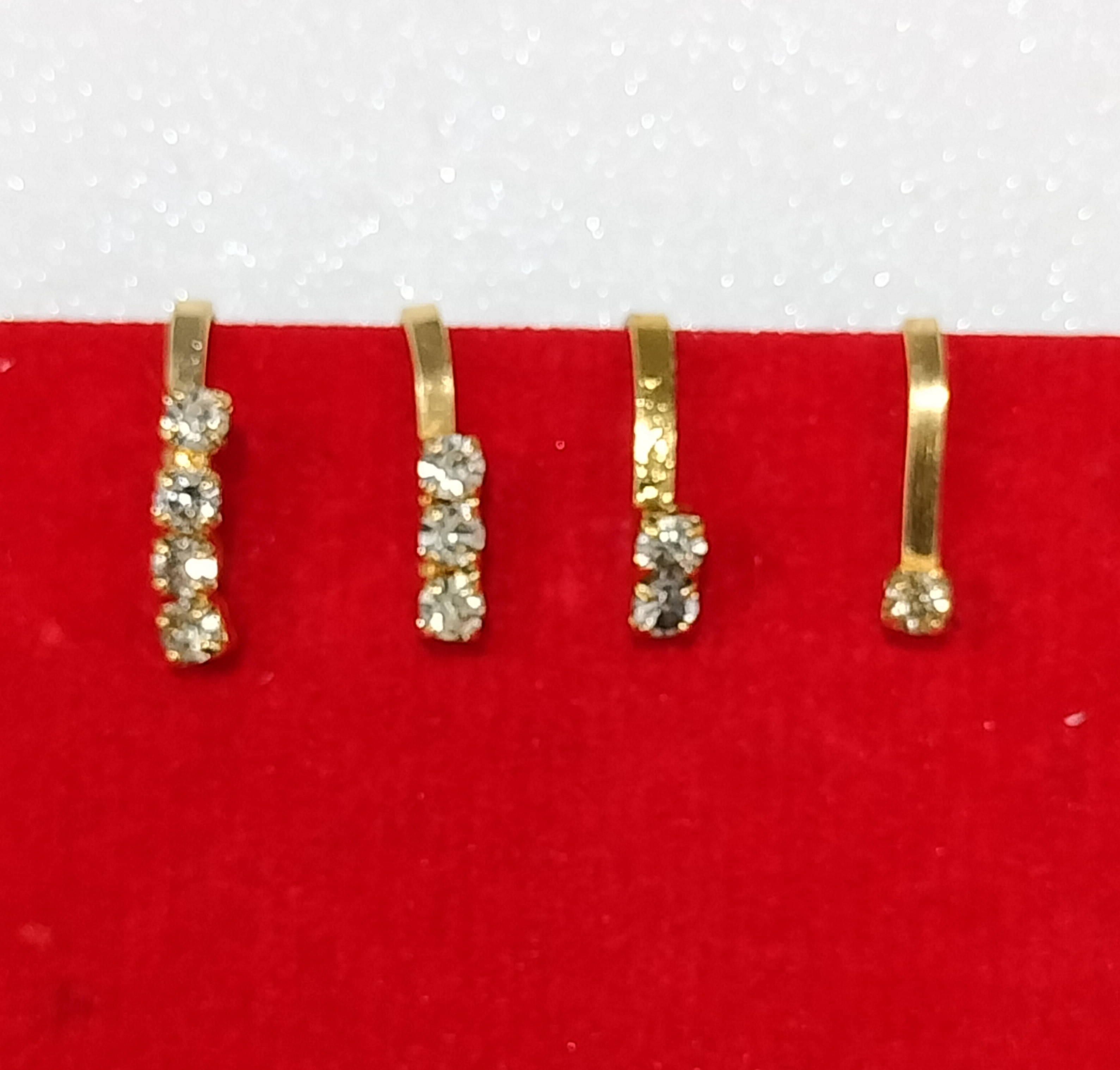     			house of common Gold-plated Plated Metal, Alloy, Brass, Tungsten Nose Stud ()