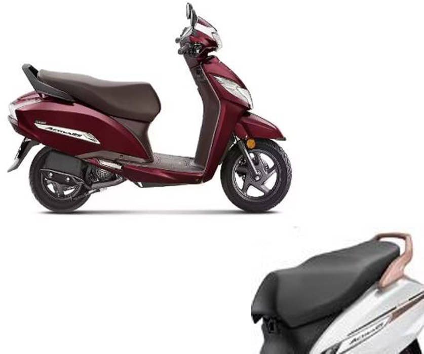 Black Leather Seat Cover for Honda Activa - Fits Activa 125 Waterproof, Heat Resistant, Rope Fitted, Durable and Stylish Protection Black Leather Seat Cover for Honda Activa - Fits Activa 125 Waterproof, Heat Resistant, Rope Fitted, Durable and Stylish Protection