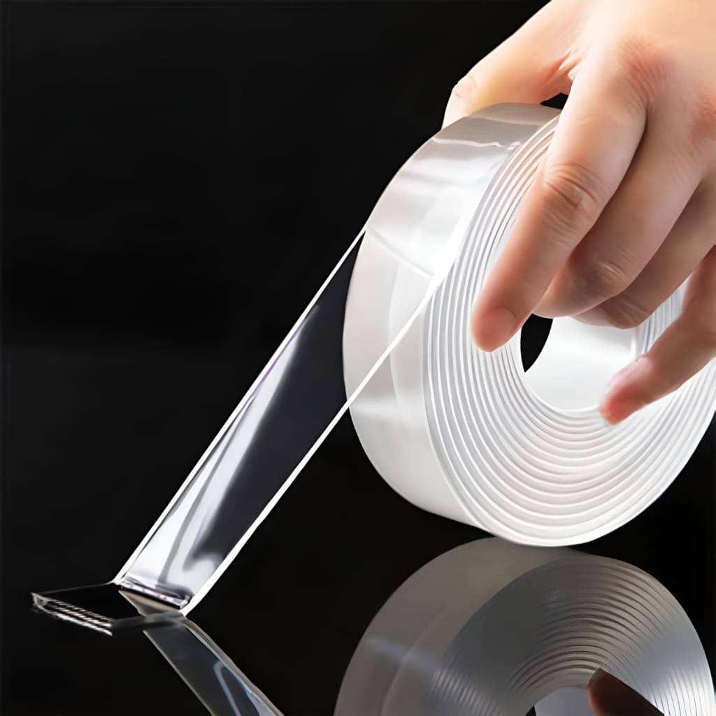     			DAYANI BROTHER'S Transparent Double Sided Flax Tape + Nano Tape ( Pack of 1 )