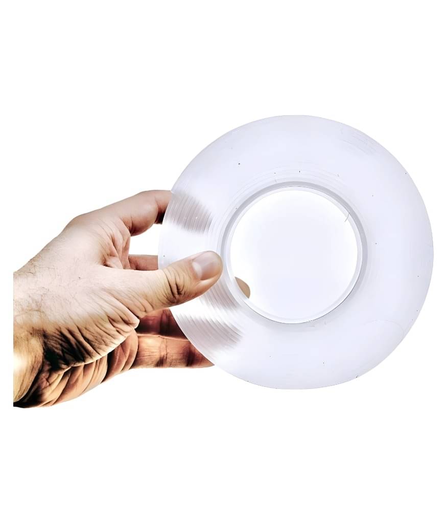     			DAYANI BROTHER'S Transparent Double Sided Flax Tape + Nano Tape ( Pack of 1 )