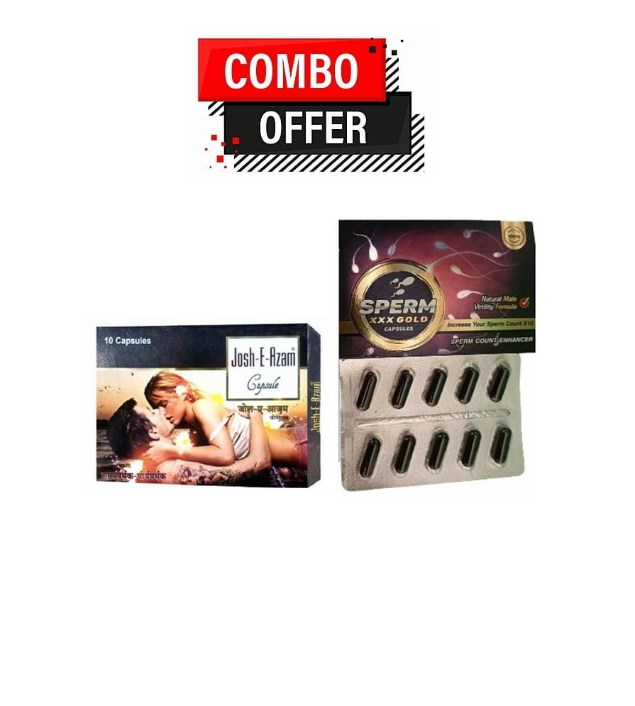 Dr. Chopra Sperm Capsule 10no.s & G&G Josh-E-Azam Capsule 10no.s Pack of 2 Dr. Chopra Sperm Capsule 10no.s & G&G Josh-E-Azam Capsule 10no.s Pack of 2