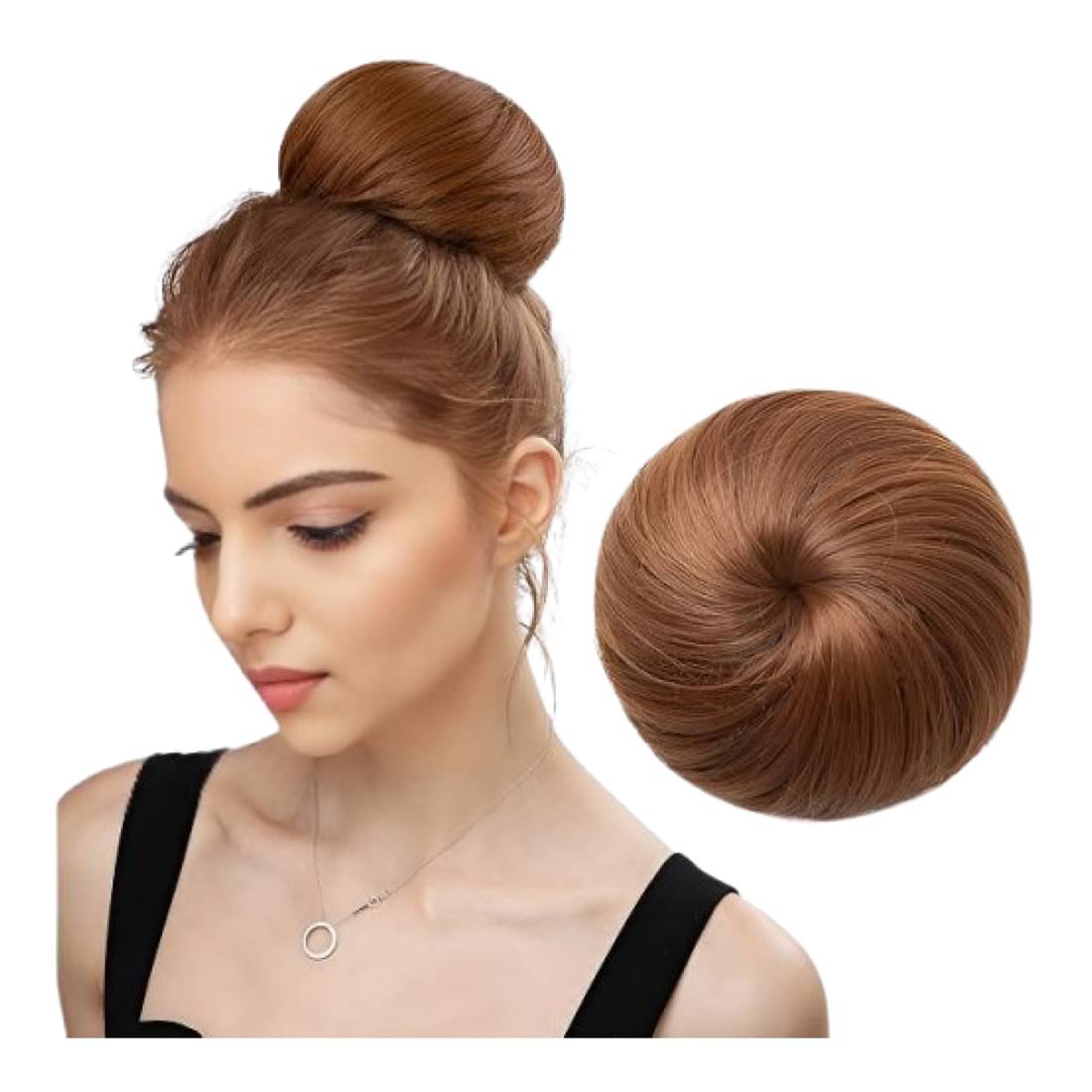     			Growth - Dark Brown Bun