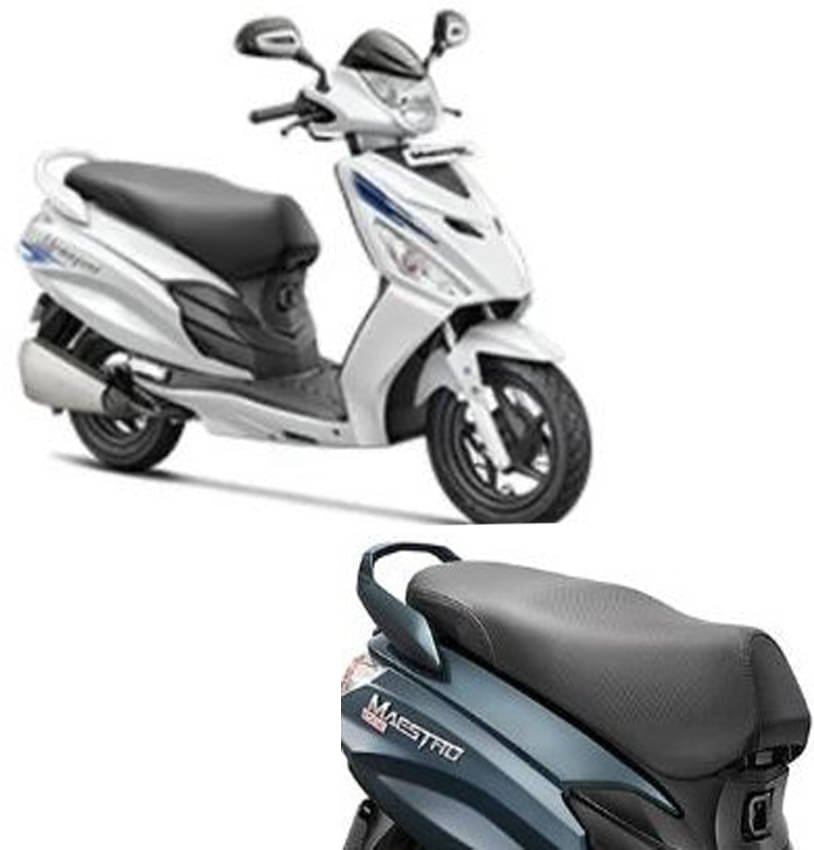 Hero Maestro Edge Bike Removable & Washable PU Leather Waterproof Single Bike Seat Cover for Hero Maestro Edge (Black)     			Hero Maestro Edge Bike Removable & Washable PU Leather Waterproof Single Bike Seat Cover for Hero Maestro Edge (Black)