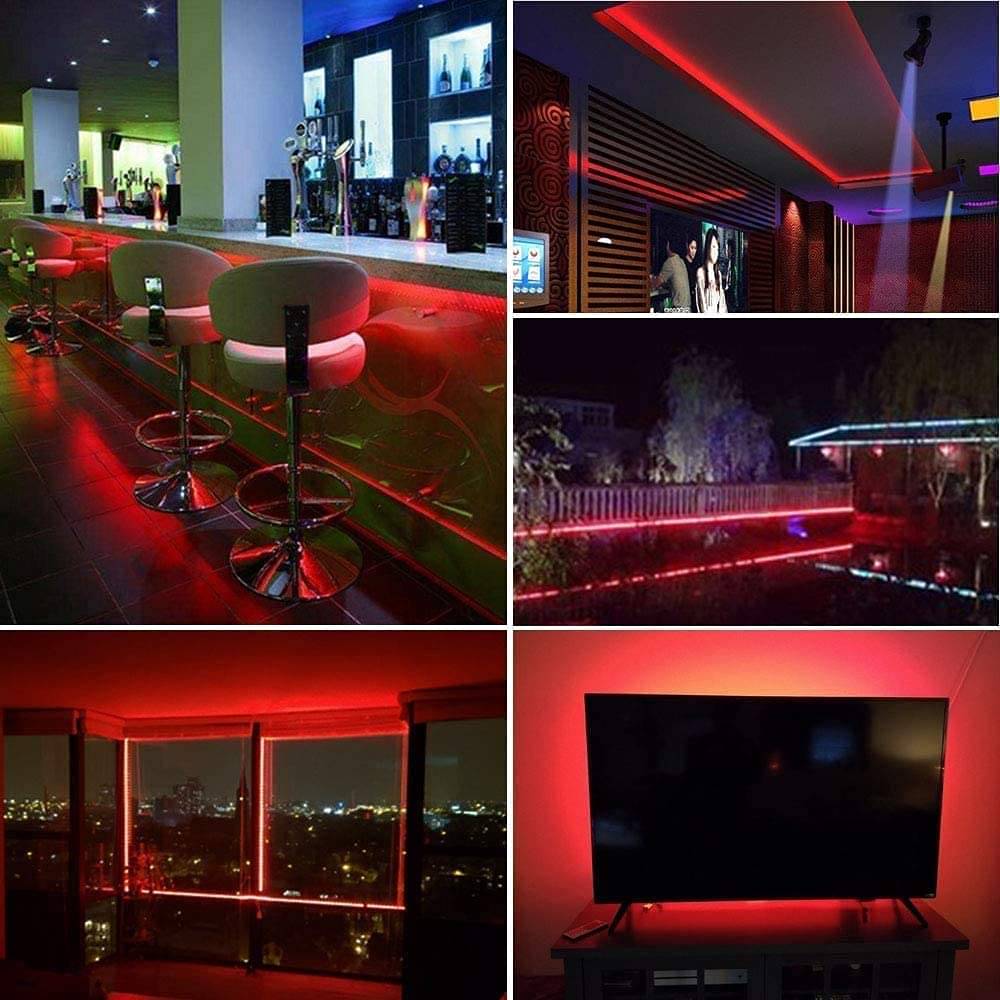 MR ONLINE STORE Red 15Mtr LED Rope Light ( Pack of 1 ): Buy MR ONLINE ...