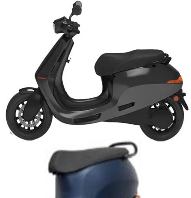 Ola S1x, Ola S1x Plus Scooty Seat Cover Protect from Rust and Dust, PU Leather Waterproof Durable Seat Cover (Black) Ola S1x, Ola S1x Plus Scooty Seat Cover Protect from Rust and Dust, PU Leather Waterproof Durable Seat Cover (Black)