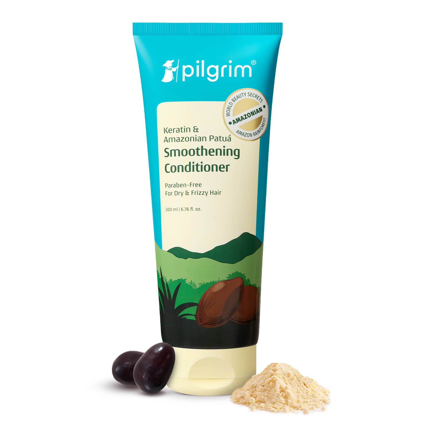 Pilgrim Patua & Keratin Hair Smoothing Conditioner Conditioner,For All Hair Type,200Ml (pack Of 1) Pilgrim Patua & Keratin Hair Smoothing Conditioner Conditioner,For All Hair Type,200Ml (pack Of 1)