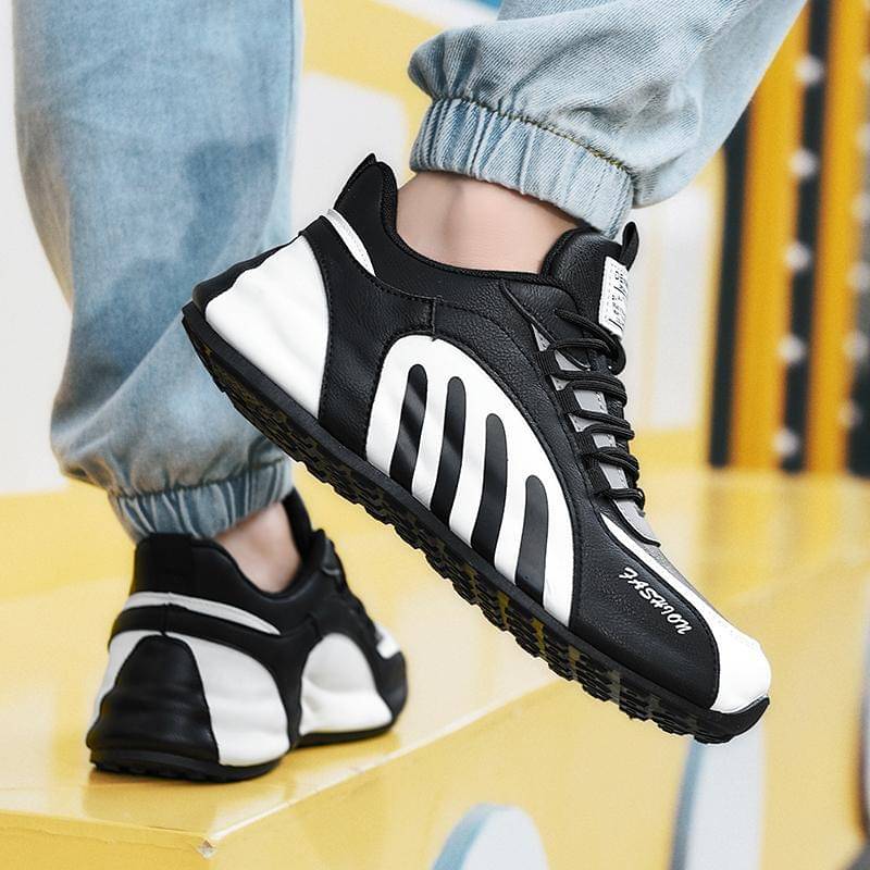     			PM Traders Running Shoes For Men White Men's Sneakers