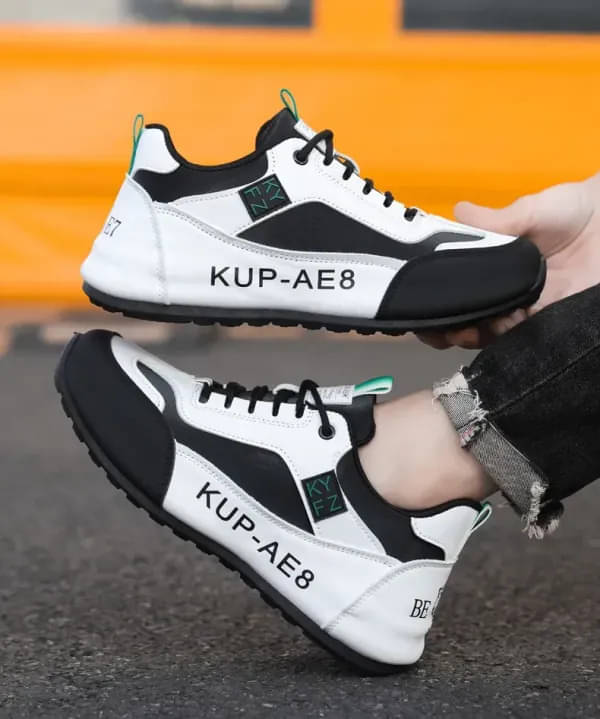     			PM Traders Running Shoes For Men White Men's Sneakers