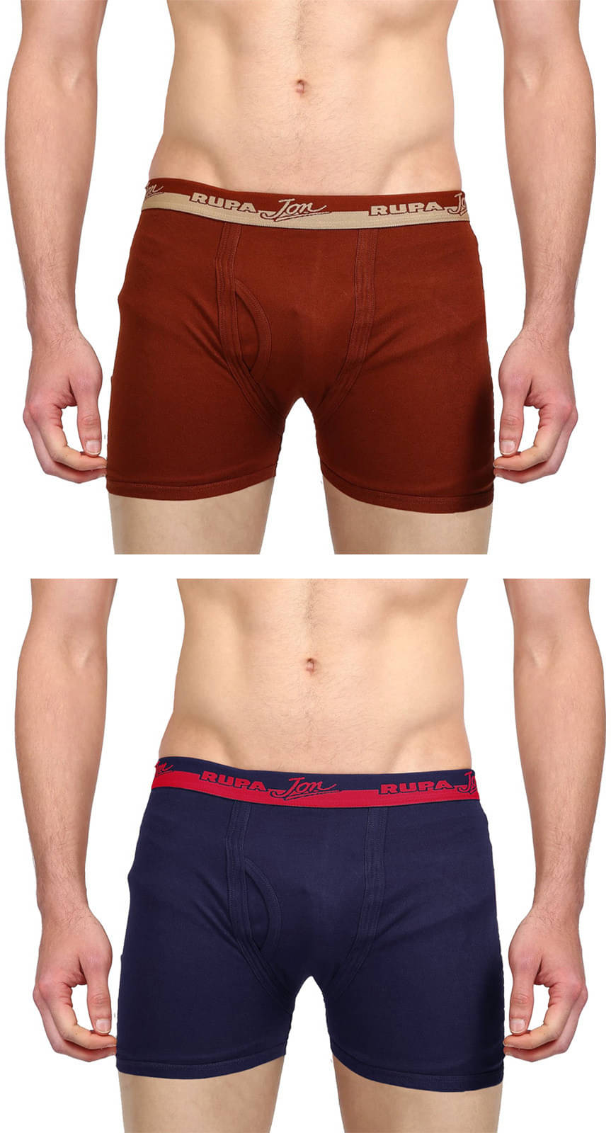     			Rupa Jon Pack of 2 Cotton Trunks For Men's ( Multicolor )
