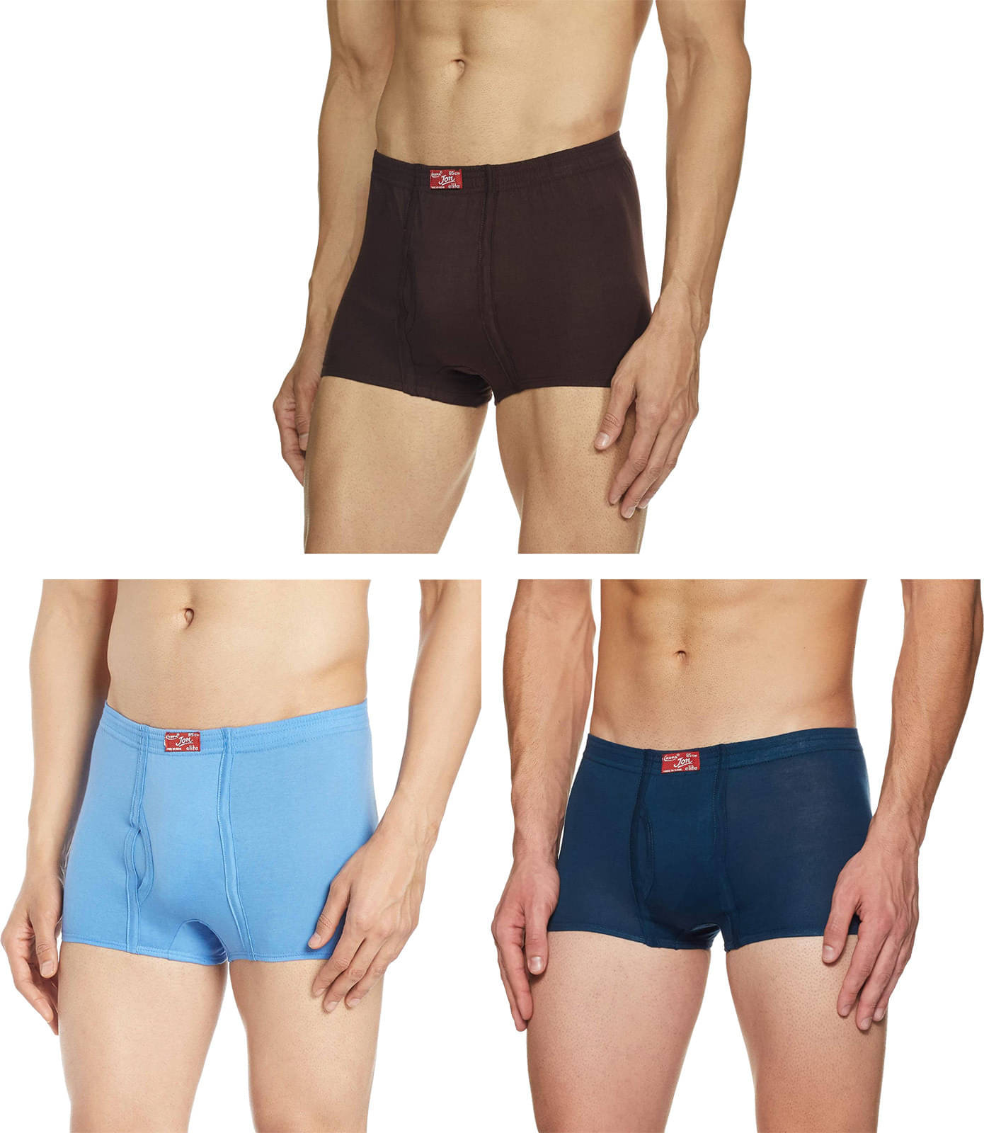 Rupa Jon Pack of 3 Cotton Trunks For Men's ( Multicolor ) Rupa Jon Pack of 3 Cotton Trunks For Men's ( Multicolor )