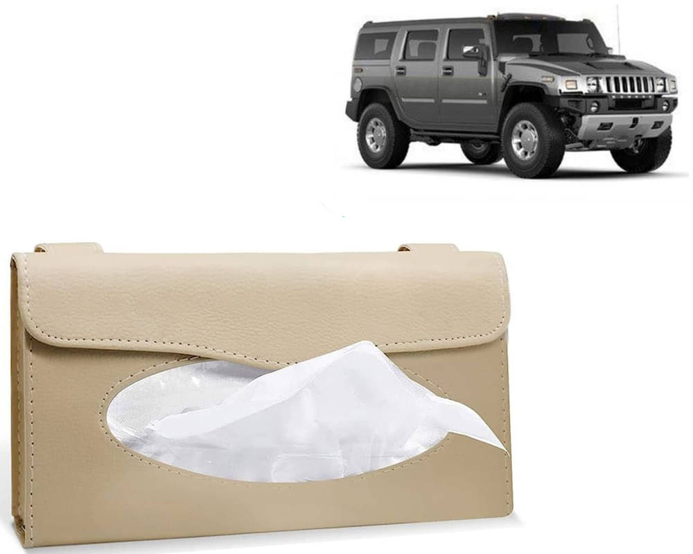 Car Tissue Holder, Sun Visor Napkin Holder, Car Visor Tissue Holder, Tissue Holder (Beige) For Hummer H2 Car Tissue Holder, Sun Visor Napkin Holder, Car Visor Tissue Holder, Tissue Holder (Beige) For Hummer H2