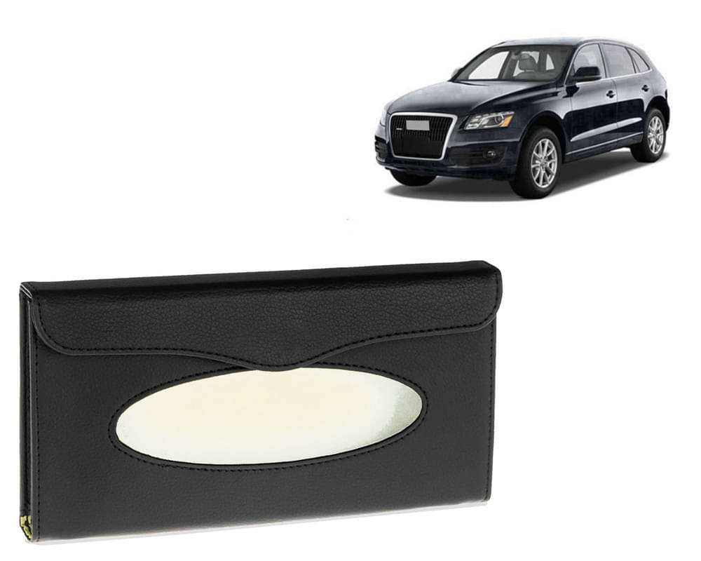 Car Tissue Holder, Sun Visor Napkin Holder, Car Visor Tissue Holder, Tissue Holder (Black) For Q5 Car Tissue Holder, Sun Visor Napkin Holder, Car Visor Tissue Holder, Tissue Holder (Black) For Q5