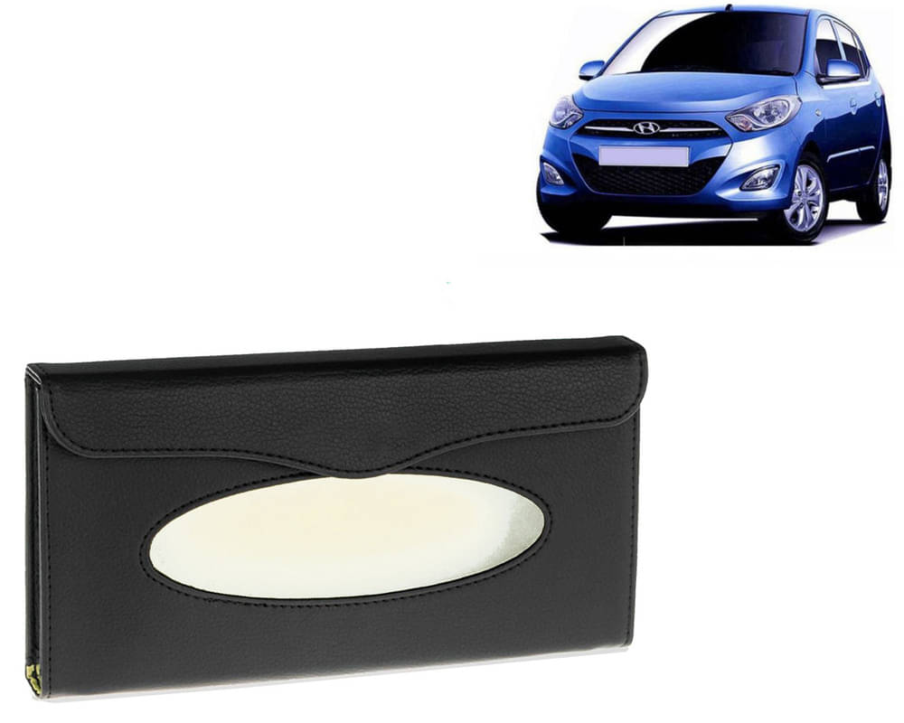     			Car Tissue Holder, Sun Visor Napkin Holder, Car Visor Tissue Holder, Tissue Holder (Black) For I10 Type-2