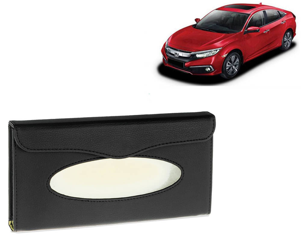 Car Tissue Holder, Sun Visor Napkin Holder, Car Visor Tissue Holder, Tissue Holder (Black) For Civic 2019 Car Tissue Holder, Sun Visor Napkin Holder, Car Visor Tissue Holder, Tissue Holder (Black) For Civic 2019