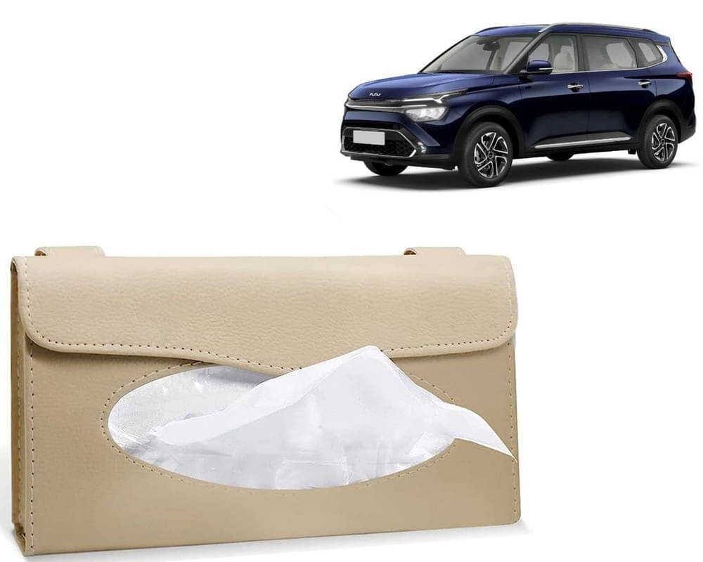     			Car Tissue Holder, Sun Visor Napkin Holder, Car Visor Tissue Holder, Tissue Holder (Beige) For Carnes
