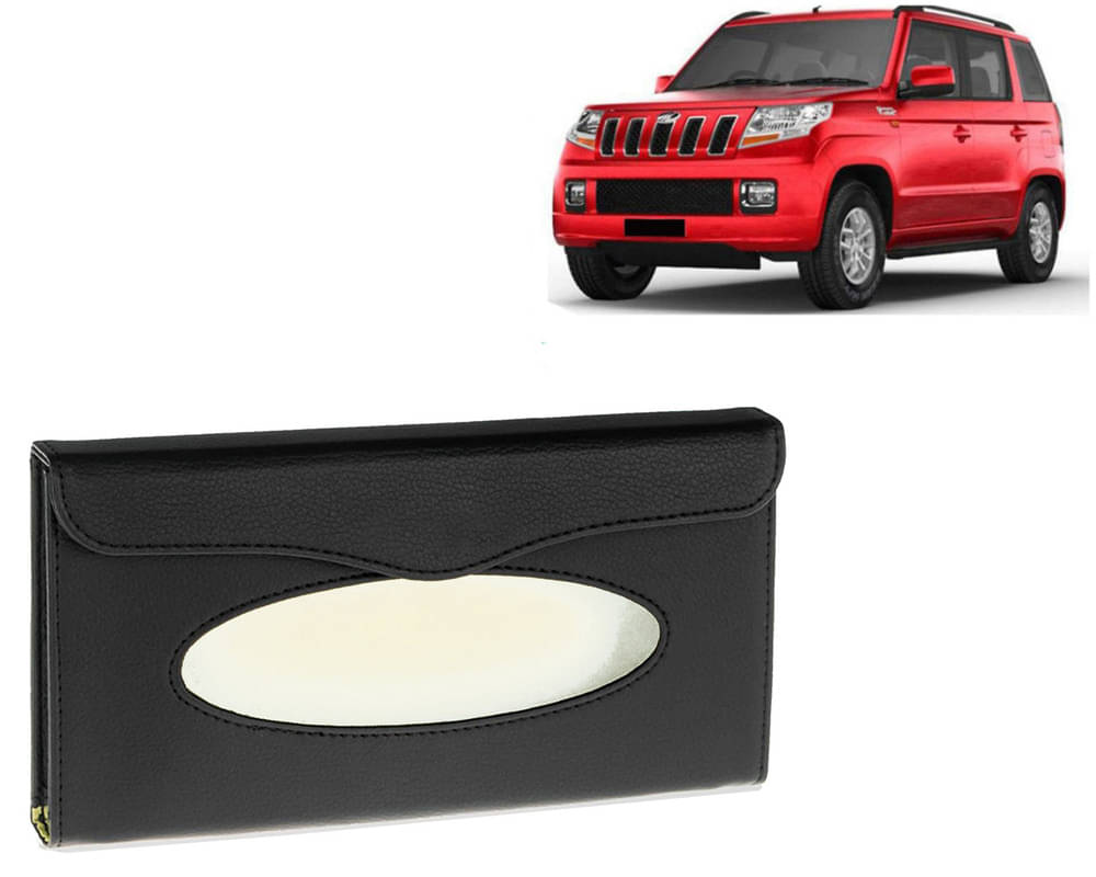     			Car Tissue Holder, Sun Visor Napkin Holder, Car Visor Tissue Holder, Tissue Holder (Black) For TUV-300