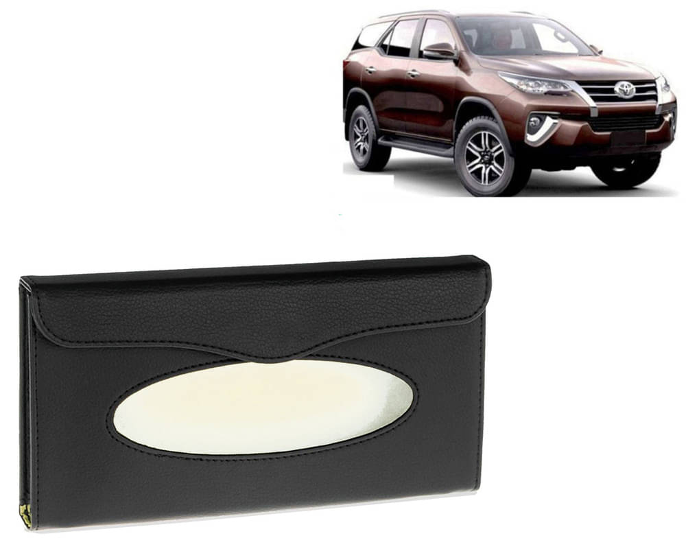 Car Tissue Holder, Sun Visor Napkin Holder, Car Visor Tissue Holder, Tissue Holder (Black) For Fortuner 2016 Car Tissue Holder, Sun Visor Napkin Holder, Car Visor Tissue Holder, Tissue Holder (Black) For Fortuner 2016