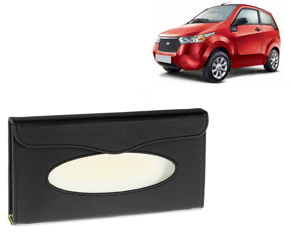     			Car Tissue Holder, Sun Visor Napkin Holder, Car Visor Tissue Holder, Tissue Holder (Black) For Reva E20
