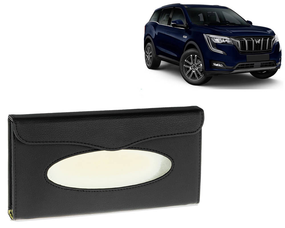 Car Tissue Holder, Sun Visor Napkin Holder, Car Visor Tissue Holder, Tissue Holder (Black) For XUV 700 Car Tissue Holder, Sun Visor Napkin Holder, Car Visor Tissue Holder, Tissue Holder (Black) For XUV 700