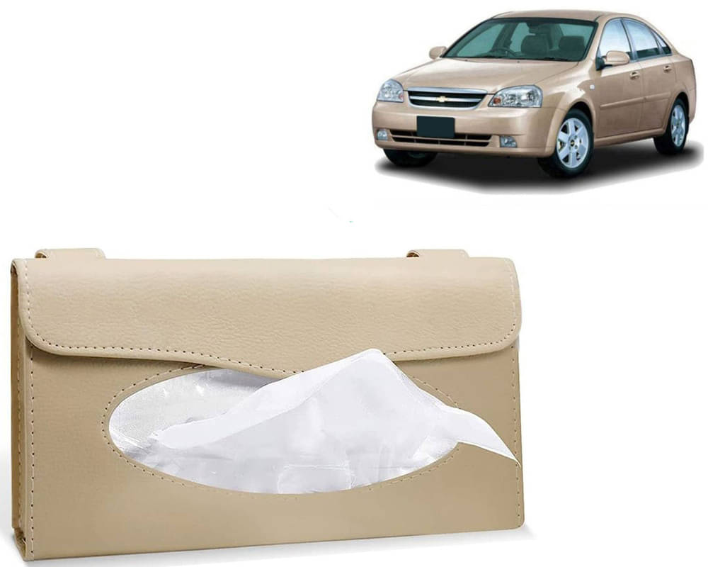    			Car Tissue Holder, Sun Visor Napkin Holder, Car Visor Tissue Holder, Tissue Holder (Beige) For Optra