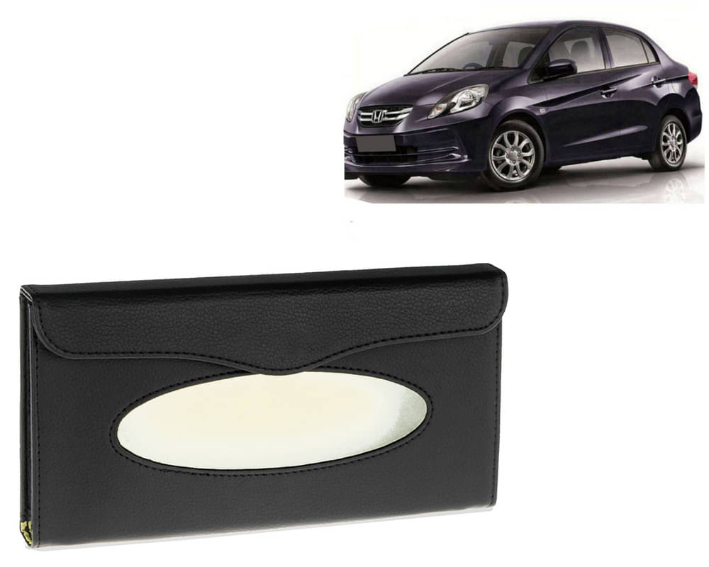 Car Tissue Holder, Sun Visor Napkin Holder, Car Visor Tissue Holder, Tissue Holder (Black) For Amaze Type-2 Car Tissue Holder, Sun Visor Napkin Holder, Car Visor Tissue Holder, Tissue Holder (Black) For Amaze Type-2